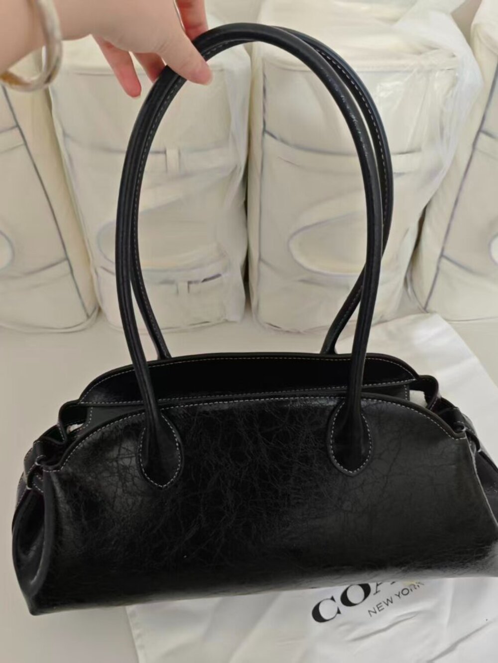 Coach Empire Carryall Shoulder Bag, Brown CAM03 - Picture 3 of 8